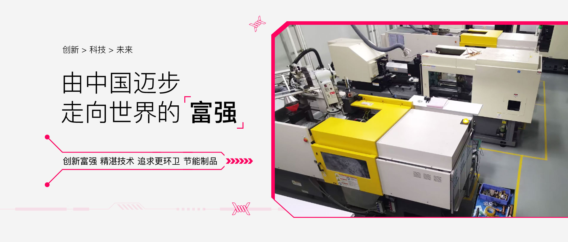 由中國邁步 走向世界的【富強】